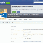 Barriere & District Chamber of Commerce Facebook page, 2016-01-16.